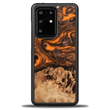 Pouzdro Bewood Unikátní pro Samsung Galaxy S20 Ultra oranžové