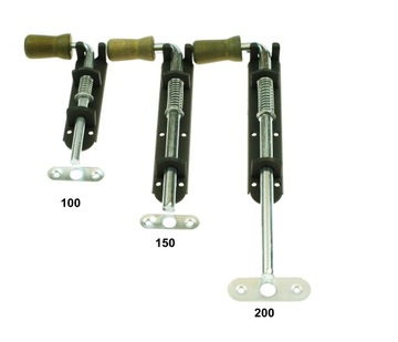 КОРОТКА ПРУЖИННАЯ КОРОТКА LATTER 200 УЗКАЯ ЧЕРНАЯ