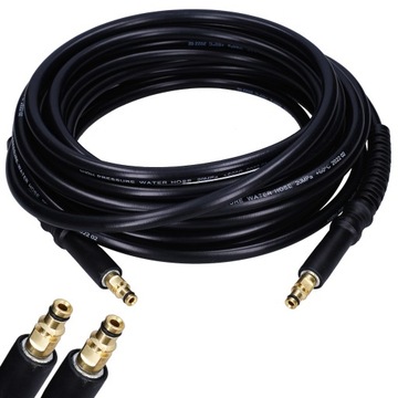 Wąż 10m DO KARCHER przedłużka GNIAZDO CLIC adapter