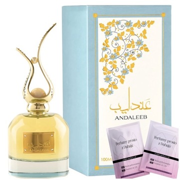 PERFUMY DAMSKIE ASDAAF ANDALEEB KWIATOWE UROCZE ROMANTYCZNE TRWAŁE + PRÓBKI