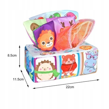 Коробка для салфеток Montessori Toys Crinkle
