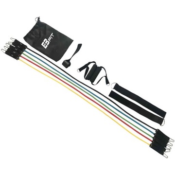 EB FIT ZESTAW 5 GUM OPOROWYCH DO ĆWICZEŃ CROSSFIT TRENING SIŁOWNIA