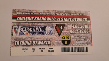 ZAGŁĘBIE SOSNOWIEC - START OTWOCK 04-08-2010