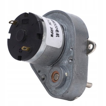 Motoreduktor DC 12V 5RPM Redukcja prędkości