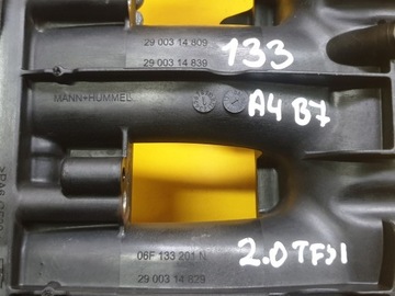 KOLEKTOR SSĄCY VRS A3 A4 2.0 TFSI 06F133201N 185AG