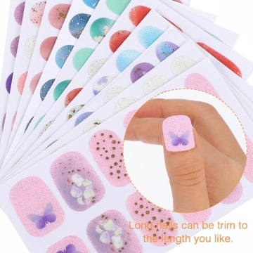 Наклейки для ногтей Самоклеящиеся наклейки Маникюр
