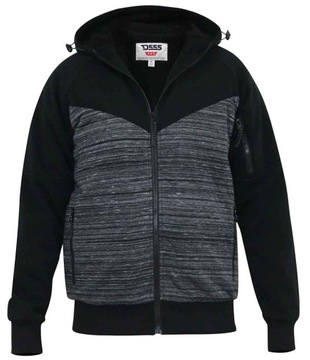 DUKE D555 DUŻE ROZMIARY BLUZA OCIEPLANA 3XL 152cm