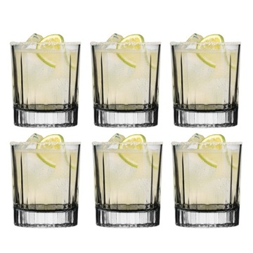 Zestaw 6 szklanek Glasmark DO DRINKÓW 300ML