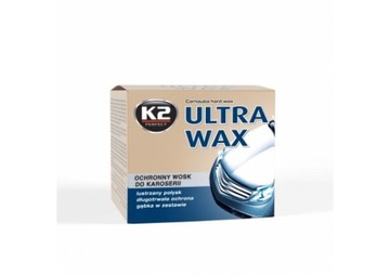 K2 ULTRA WAX 250G TWARDY WOSK DO LAKIERU CARNAUBA