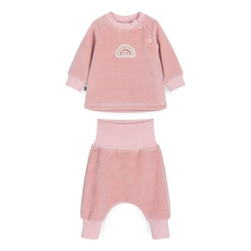 Pink No More Dresiki welurowe PINK rozm. 62
