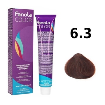 FANOLA CREMA COLORE 100ml farba do włosów nr 6.3