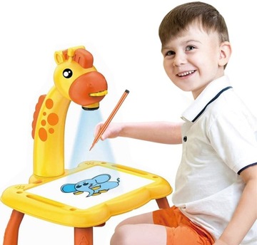 ПРОЕКТОРНЫЙ РИСУНОК ПРОЕКТНЫЙ СТОЛ ДЛЯ ДЕТЕЙ ЖИРАФ