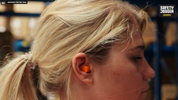 Zatyczki Stopery Do Uszu Piankowe Safety Jogger ARUSHA Refill Worek 1000szt