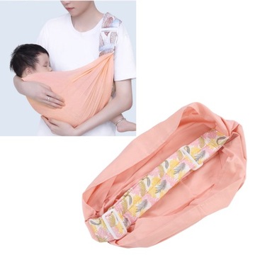 Baby Sling Carrier Breathable Skin Friendly Adjustable Infant Wrap Carrier