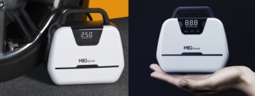 АВТОМОБИЛЬНЫЙ КОМПРЕССОР 12 В/230 В Насосный компрессор Светодиодный фонарик с ЖК-экраном