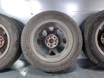 КОМПЛЕКТ ЛЕГКОСПЛАВНЫХ ДИСКОВ (14 ШТ. С ШИНАМИ TOYOTA YARIS I (99-05)
