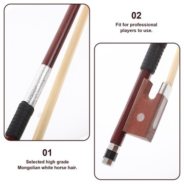Violin Bow Replacement 1/4 Arbor Stick 10