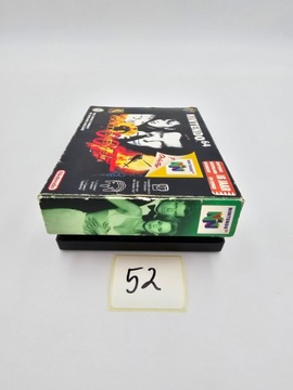 NINTENDO 64 GOLDEN EYE 007 КАРТОННАЯ КОРОБКА