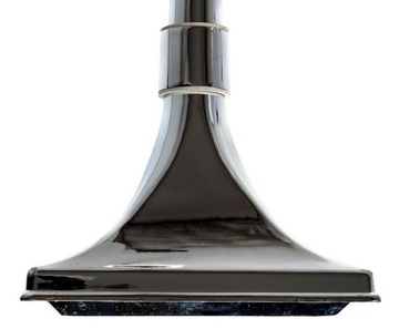 ПНЕВМАТИЧЕСКАЯ СИГНАЛЬНАЯ ТРУБА ФАНФАР 64 СМ 12 В/24 В ПРЯМОУГОЛЬНАЯ ХРОМИРОВАННАЯ ТРУБА