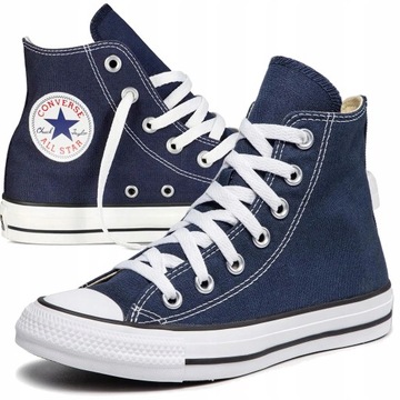 Buty CONVERSE CHUCK TAYLOR ALL STAR HI NAVY M9622C wysokie za kostkę