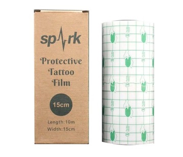 Folia Ochronna na Tatuaż do Tatuażu SPARK 10mx15cm