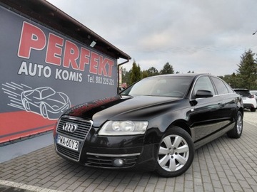 Audi A6 C6 Limousine 2.4 V6 24V 177KM 2006 Audi A6 Limousine Automat Komputer PDC Alu 2.4 Benzyna 177KM