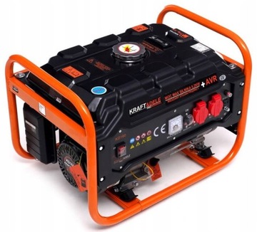 Agregat generator prądotwórczy 3500W 7KM AVR MIEDŹ