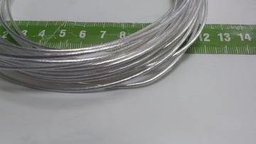 Кабель с тефлоновой изоляцией из тефлона 1x 1 мм2, прозрачный кабель TEFLON Wilod.