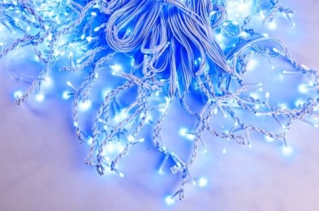 ЕЛОЧНЫЕ ГАРНИРЫ ICILS LED 300 БЕЛЫЙ КАБЕЛЬ 13М