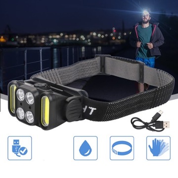 ФАРА СВЕТОДИОДНАЯ ФАРА ФАРА 12 РЕЖИМОВ ОСВЕЩЕНИЯ