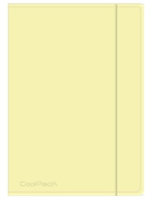 Teczka na gumkę A4 CoolPack Pastel POWDER YELLOW