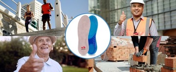 КОМФОРТ Силиконовые гелевые вставки для обуви 42-47