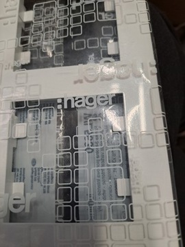 Ramka potrójna Hager WL5630 biały