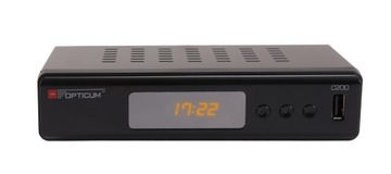 Тюнер Декодер DVB-C Opticum ТВ-тюнер DVB-C C200 HD Декодер