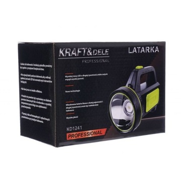 АККУМУЛЯТОРНЫЙ ФОНАРИК СВЕТОДИОДНЫЙ ПОИСК USB