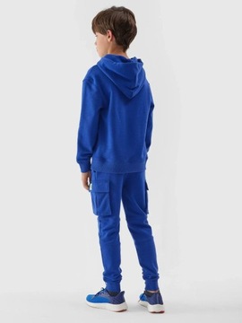 СПОРТИВНЫЕ БРЮКИ ДЛЯ МАЛЬЧИКОВ 4F, ХЛОПОК, AW23M415