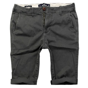 HOLLISTER _ MODNE CHINO SPODENKI Z LOGO _ W29