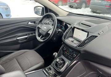 Ford Kuga II SUV Facelifting 2.0 TDCi 150KM 2019 Ford Kuga 2.0TDCI 150KM Xenon Led Klima Navi Pol Skora Parkasist PO OPLATA, zdjęcie 17