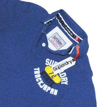 SUPERDRY 'THE APPLIQUE POLO' KOSZULKA POLO r. S