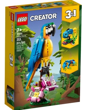 LEGO 31136 3IN1 CREATOR ANIMALS ПОДАРОК ​​ЖЕНЕ ПОДРОСТКА, БАБУШКЕ ДОЧКИ