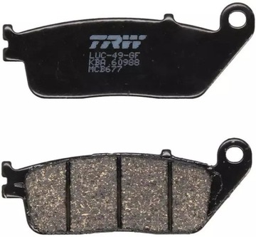 ТОРМОЗНЫЕ КОЛОДКИ. МОТО. (ОРГАНИЧЕСКИЙ) HONDA VT 750 TRWMCB677 TRW