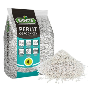PERLIT agro AGROPERLIT OGRODNICZY drobny dodatek do podłoża SPULCHNIA 4L