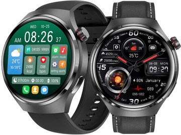 SMARTWATCH DAMSKI ZEGAREK POMIAR CUKRU GLUKOZA TEMPERATURA ROZMOWY 2paski