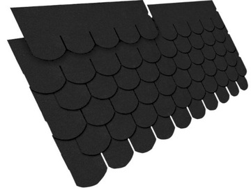 MATIZOL Битумная черепица ГРАФИТ 3,2 м2