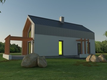 Projekt Domu 70m2 Dom Na Zgłoszenie Stodoła Rekrea