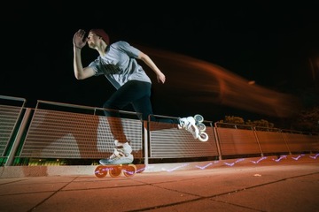 POWERSLIDE СВЕТЯЩИЕСЯ РОЛИКОВЫЕ КОЛЕСА 125мм 85A 1 шт.