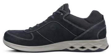 ECCO Buty sportowe damskie WAYFLY granatowe skórzane nubukowe 35