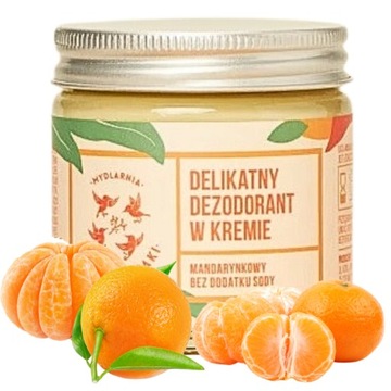 Cztery Szpaki dezodorant w kremie 60 ml mandarynkowy