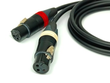 Пара межблочных кабелей MOGAMI XLR ручной работы 75 см