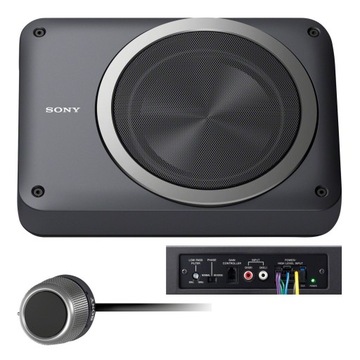 Автомобильный сабвуфер SONY, трубка под сиденьем, 160 Вт